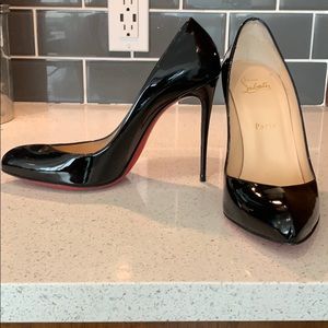 Christian Louboutin Black Patent Pump